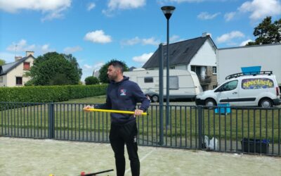 Initiation au hockey pour les CE